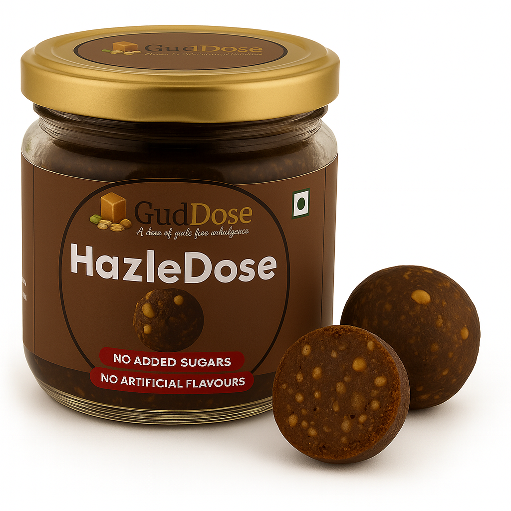 HAZLEDOSE- HazleNuts, Dates, Seeds and Dry Fruits Guilt-Free Bites | No Added Sugar | No Preservatives | High in Antioxidants & Healthy Fats | Boosts Brain Health