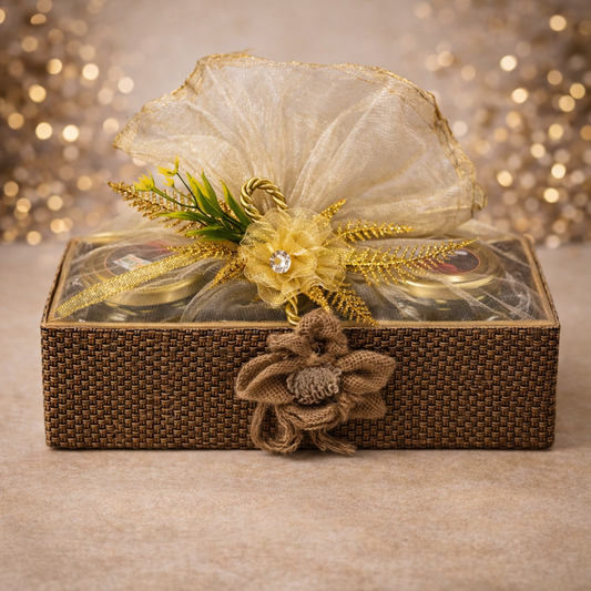 Gift Hamper - ChocoDose, HazelDose and RagiDose (Pack of 3 - Rectangle Box)