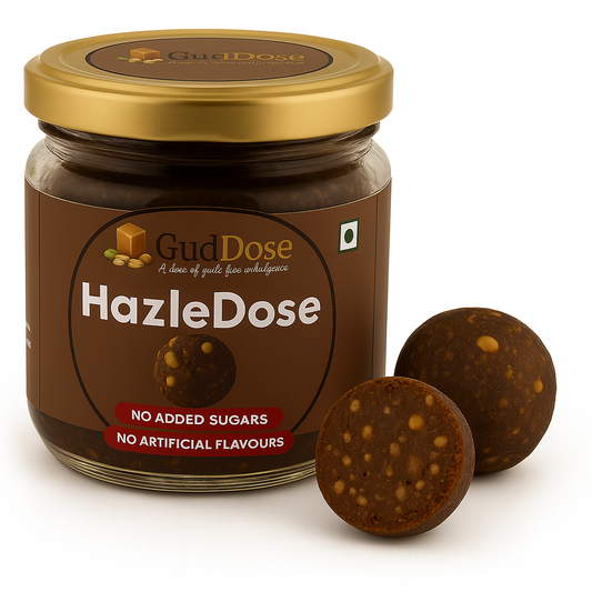 HAZLEDOSE-  HazleNuts, Dates, Seeds and Dry Fruits Guilt-Free Bites | No Added Sugar | No Preservatives | High in Antioxidants & Healthy Fats | Boosts Brain Health